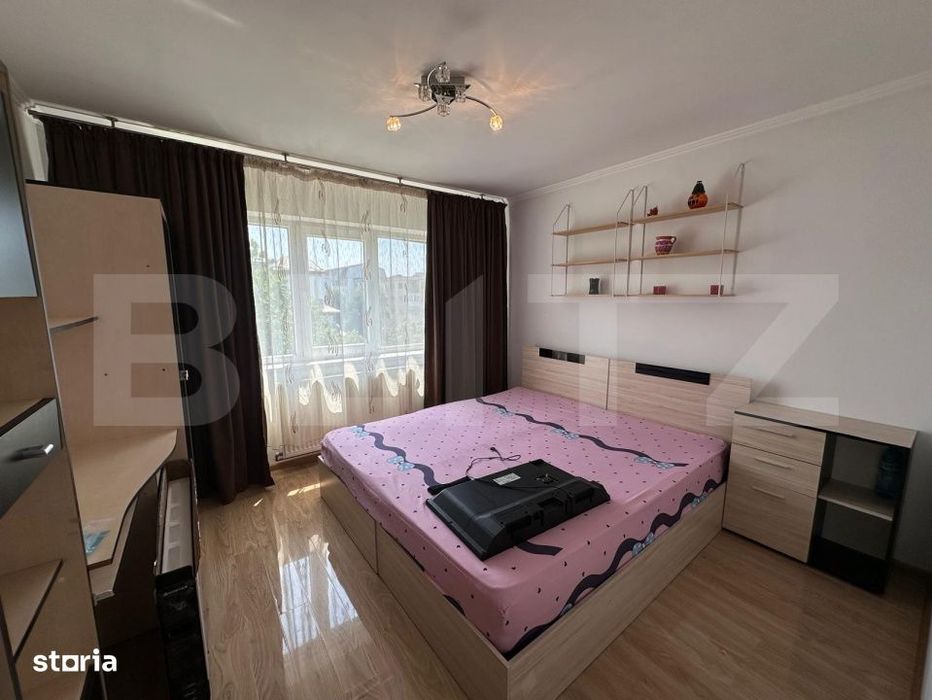 Apartament 3 camere, 68 mp, zona Lic. Tudor Arghezi