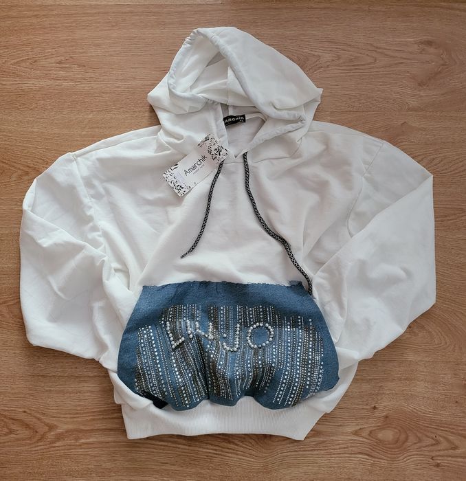 Hanorace cu imprimeu blug  pentru dama