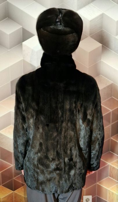 Мужская Норковая шуба