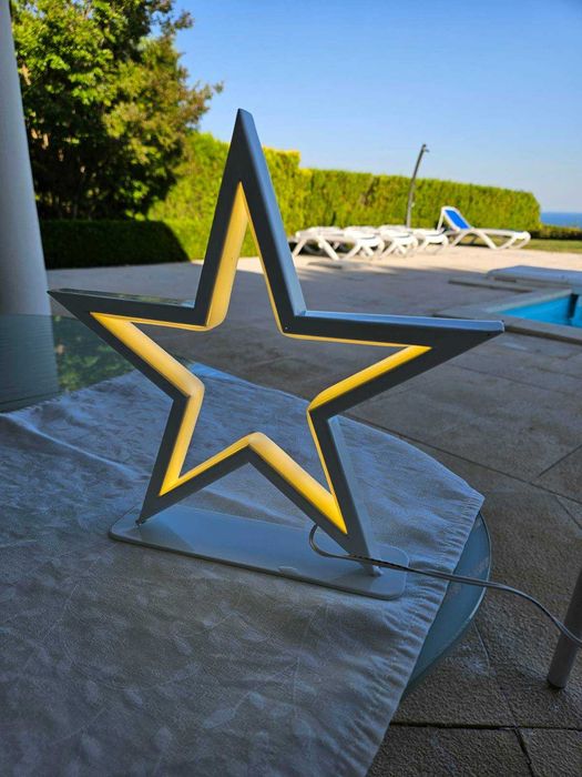 Декоративна LED лампа Звезда , 20 лв