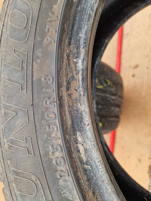 2 Dunlop R18 235/50 Летни гуми  DOT4718