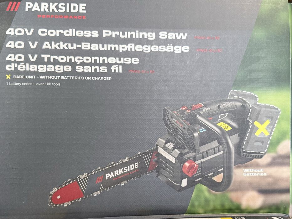 Инструмент Акумулаторна резачка 40в parkside performance