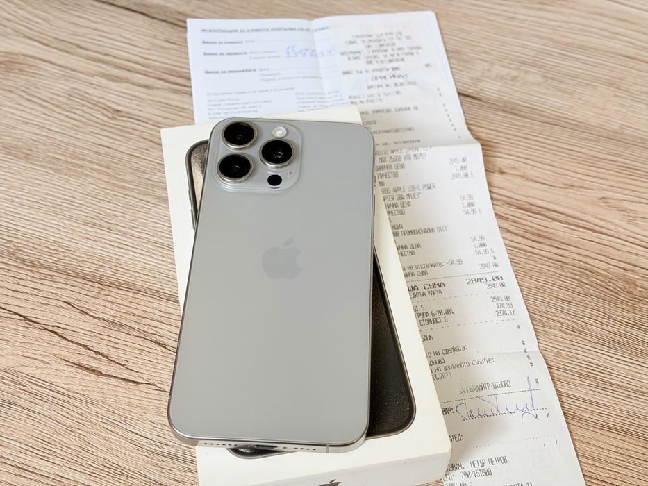 iPhone 15 Pro Max перфектен!!!
