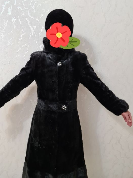 Норковый шуба 44 размер