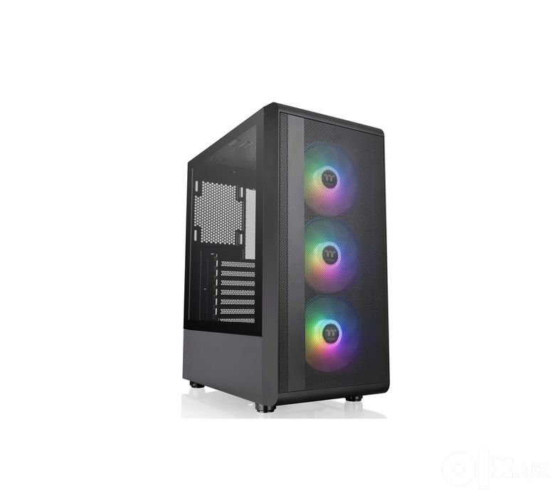 - Корпус Thermaltake S200 Tempered Glass ARGB Edition Black