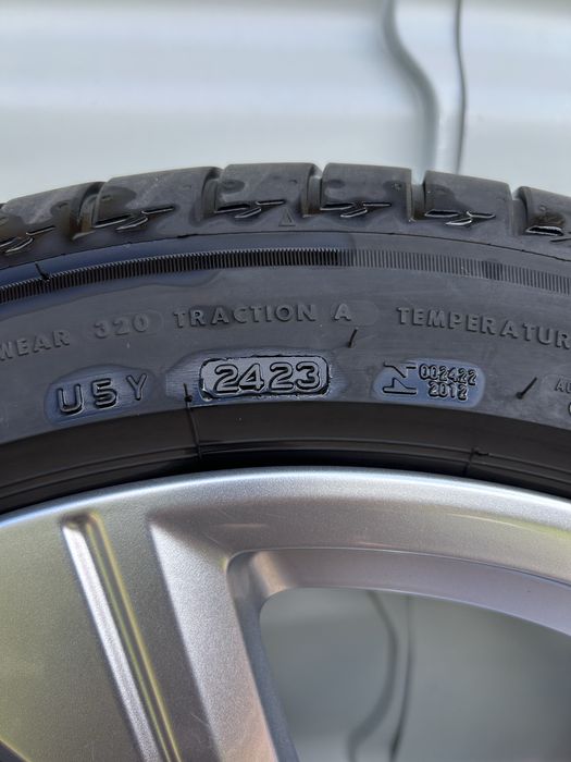Jante Audi A6, 245/45/19, anv. vara, Bridgestone Turanza, dot 24/2023