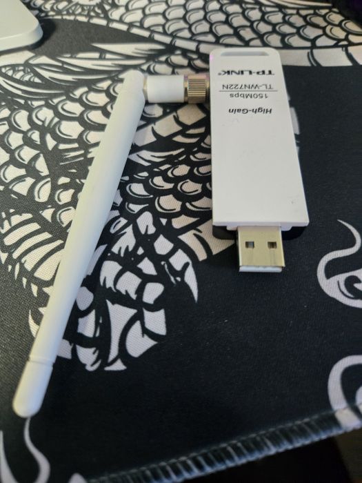 Adaptor WiFi USB TP-Link TL-WN722N 150Mbps cu antenă High-Gain – semna