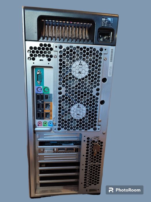 HP Z800 2x Xeon X5650, 24GB RAM, Quadro 2000, Win11 Pro - Гейминг