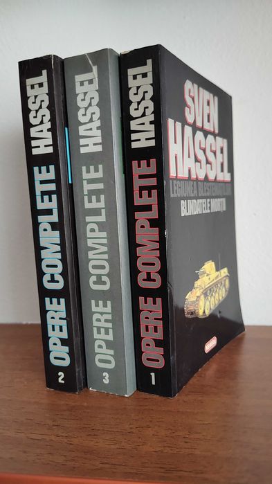 Sven Hassel - Opere complete, (primele 3 volume), Nemira, 1995 (V. foto)