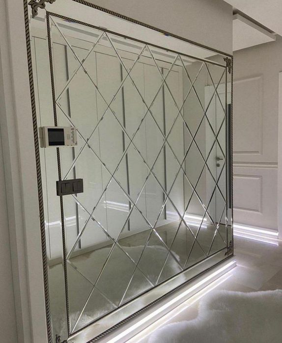 Ромбик Rombik Zerkila Витрина полка Витраж Ойна кесиш хизмати.Душкабин