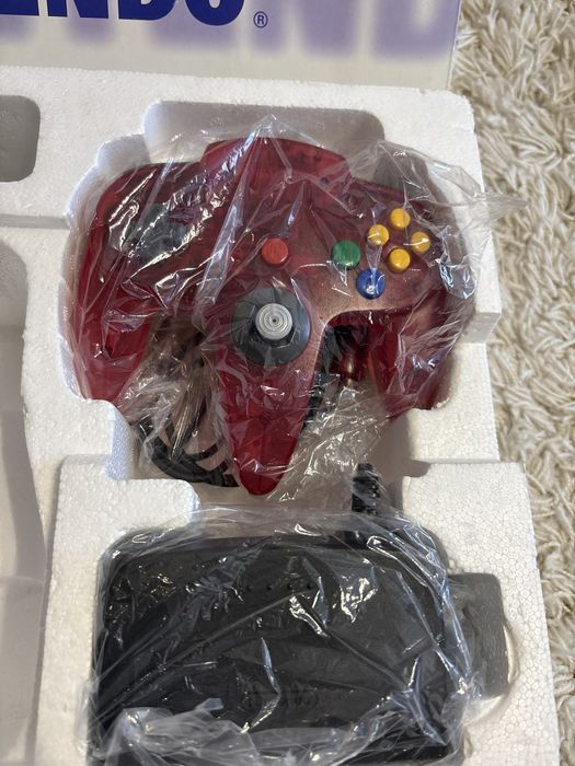 Nintendo 64 red новая