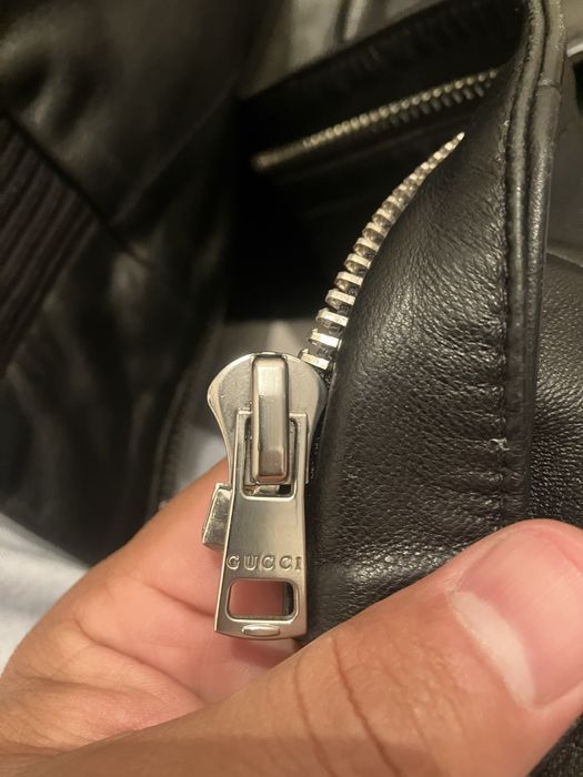 Gucci оригинал коженная куртка