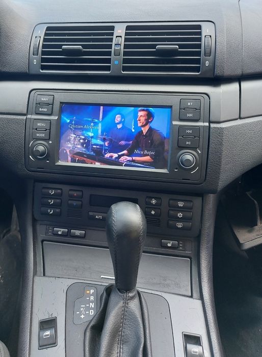 Navigație 2 GB Ram BMW E46 dedicată wi-fi BT YouTube USB Waze internet