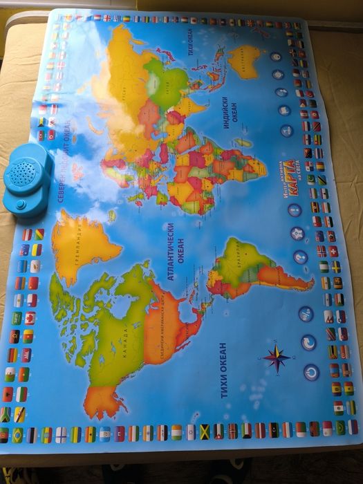 Интерактивна карта на света