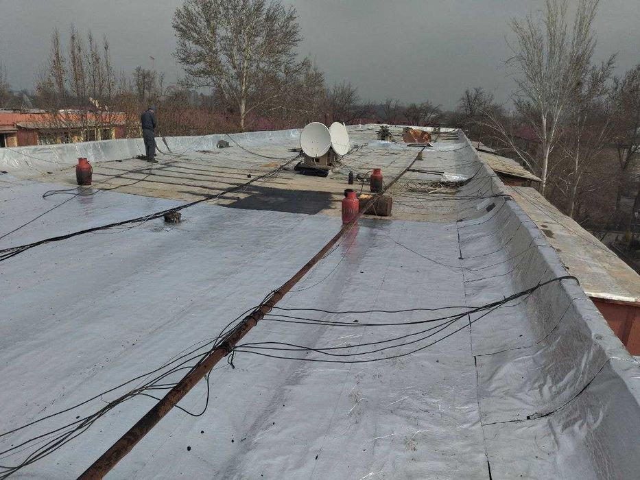 Мягкая кровля крыш не дорого,том ремонт фольгоизол,профнастил