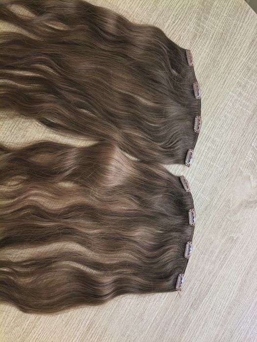 2 extensii par natural clip in 50 cm full head
