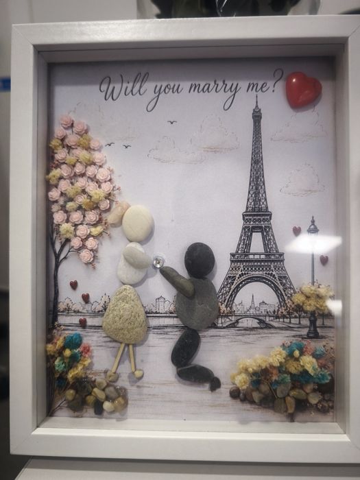 Tablouri handmade personalizat din pietre