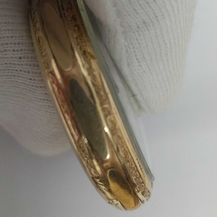 ELGIN Veritas Джобен часовник, позлатен, рядък, перфектен