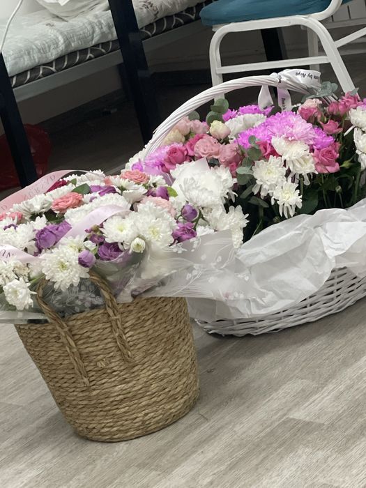 Цветы свежие 20к шымкент