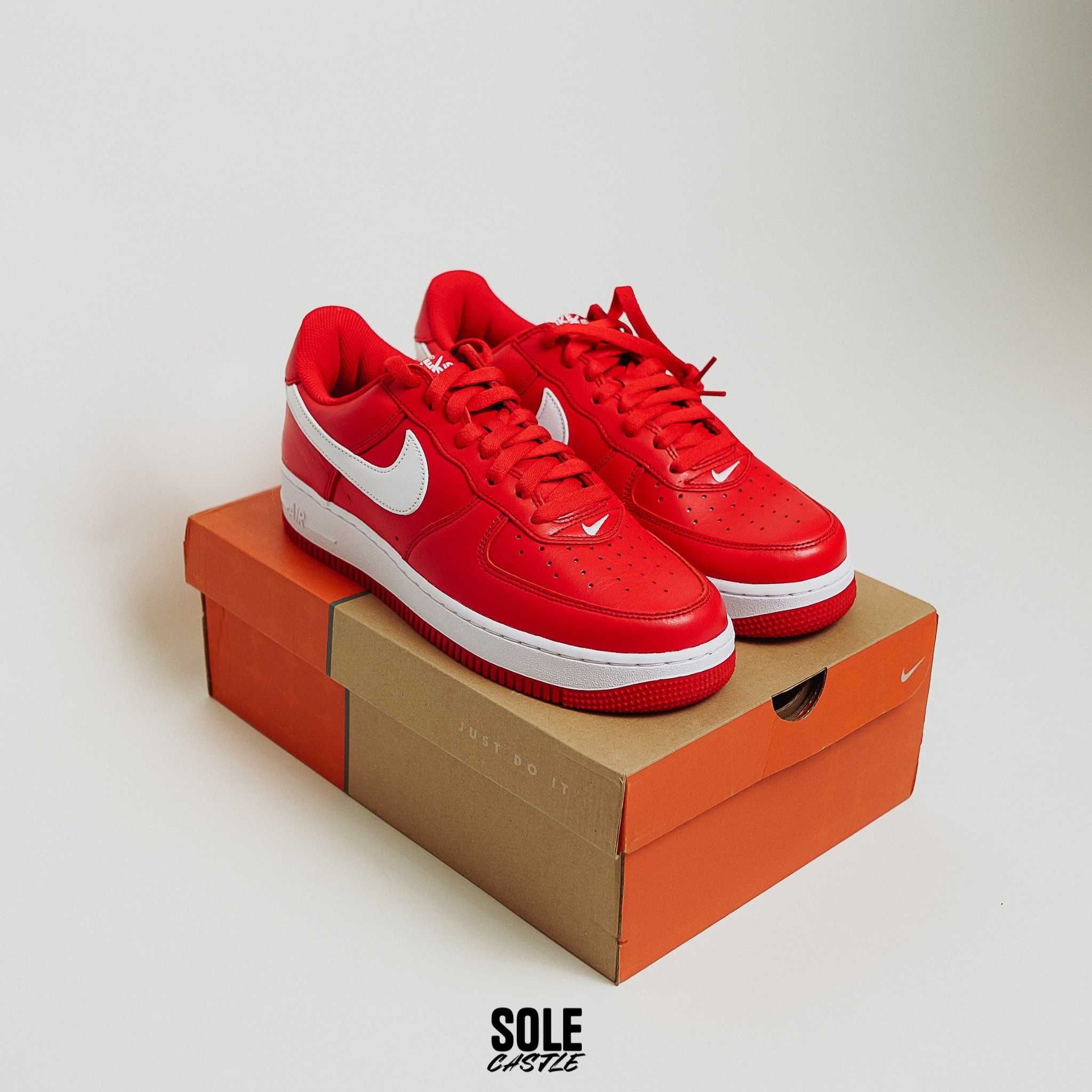 Air fashion force one swoosh rouge