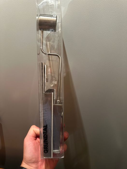 2 броя Осветление за гардероб IKEA Grundtal Silver Portable Cabinet Light