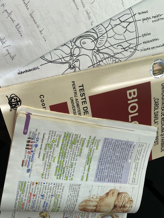 Pregatire la biologie clasele XI - XII (bac) + admitere (UMFCD)