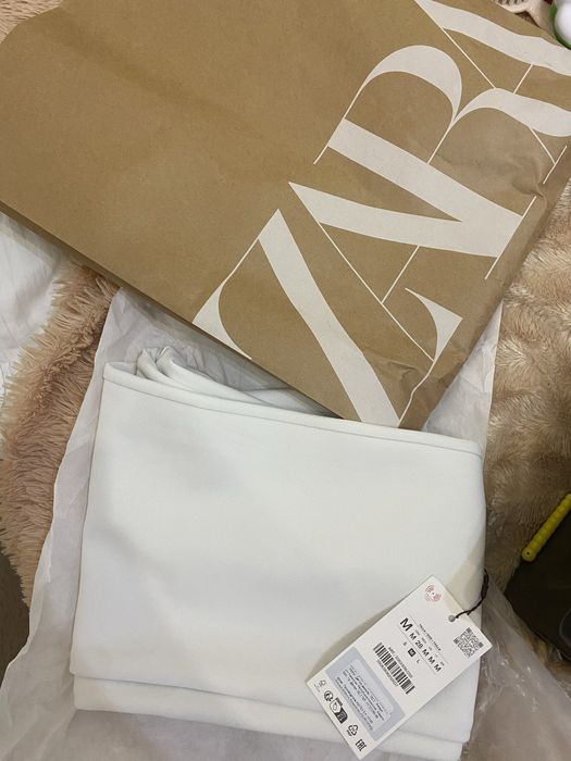 Zara брюки высокая посадка