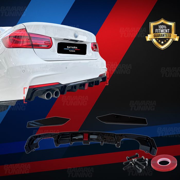 Дифузьор с ф1 стоп за BMW F30 F31