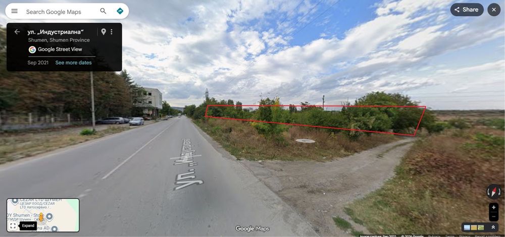 Промишлен парцел Шумен