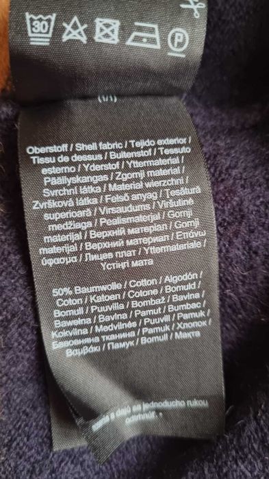 Rochie midi tricotata Comma, marimea M, lana, bumbac, poliamid