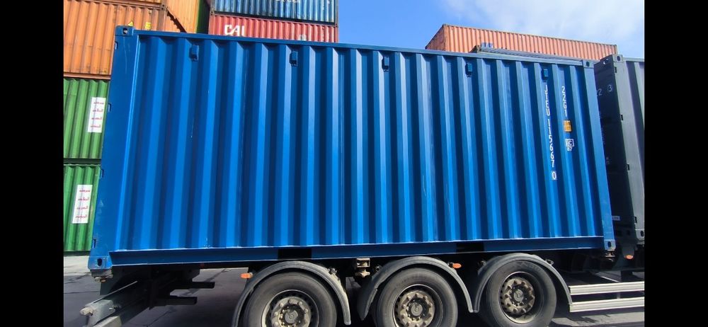 OFERTA !!! Container maritim 20 FT (6mtr x 2.4 latime x 2.6 h)– aproape nou – fabricație 12/2025