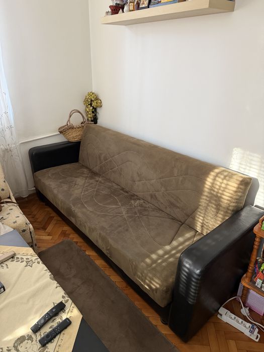 Разтегателен диван-клик-кларк с ракла