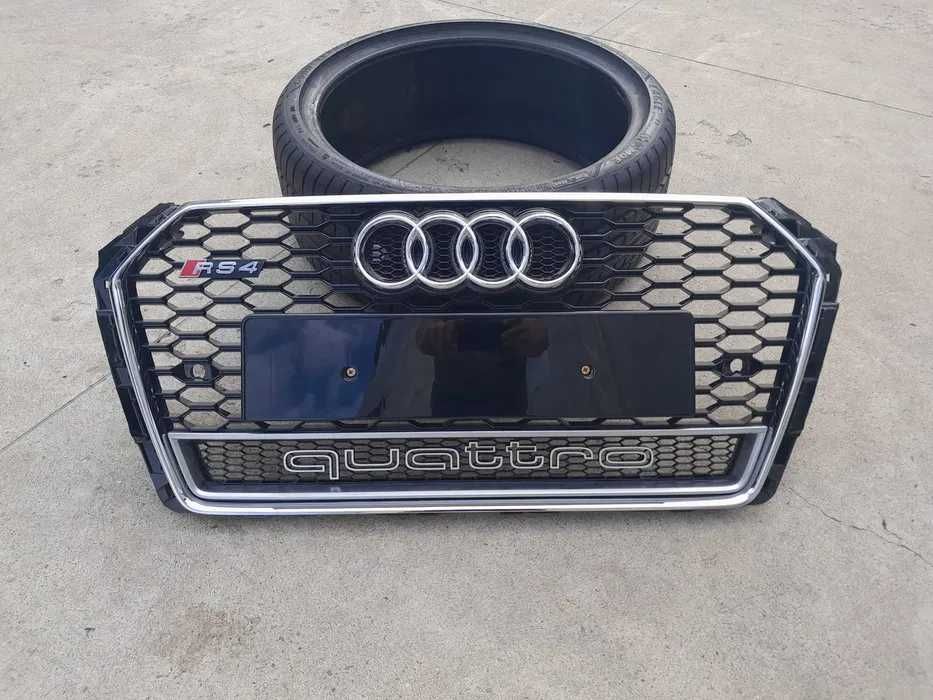 Grila bara fata audi A4 RS4 B9 fabricatie 2016_2019