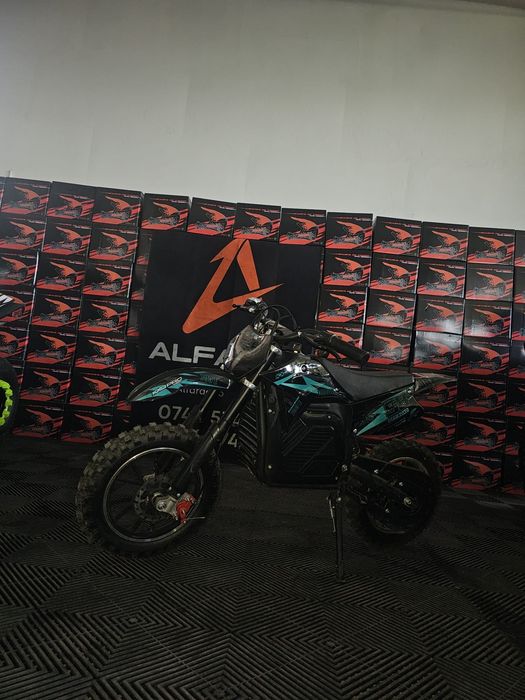 Motocross Electric pentru copii KXD Pro Germany 703E 1000W 36V limitare de viteza Nou din Germania