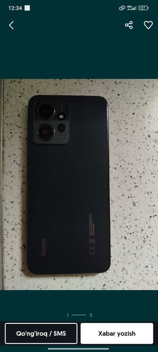 Redmi not 12 aybi yoq