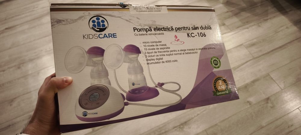 Pompa electrica san dubla Kidscare KC106