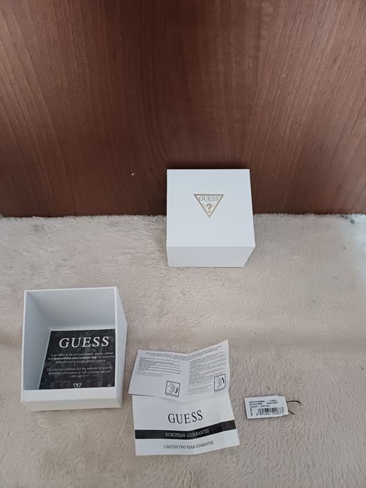 Ceas guess chronograph auriu