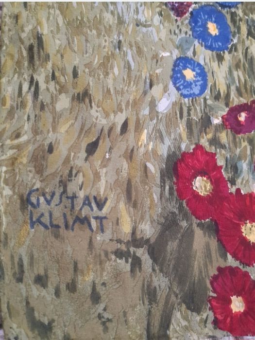 Esarfa Gustav Klimt, matase naturala100 %,200 lei
