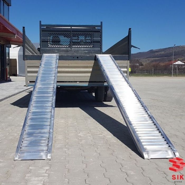 Rampă aluminiu pentru trailer, platformă, basculā tonaj mare