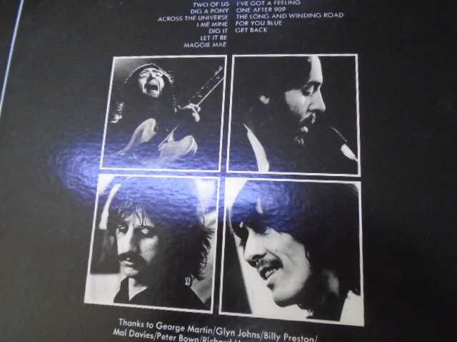 Винил  пластинка  Beatles  "let  it  be" (Japan)