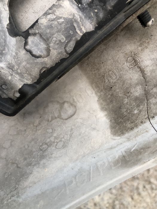 W 211 мерседес передний бампер