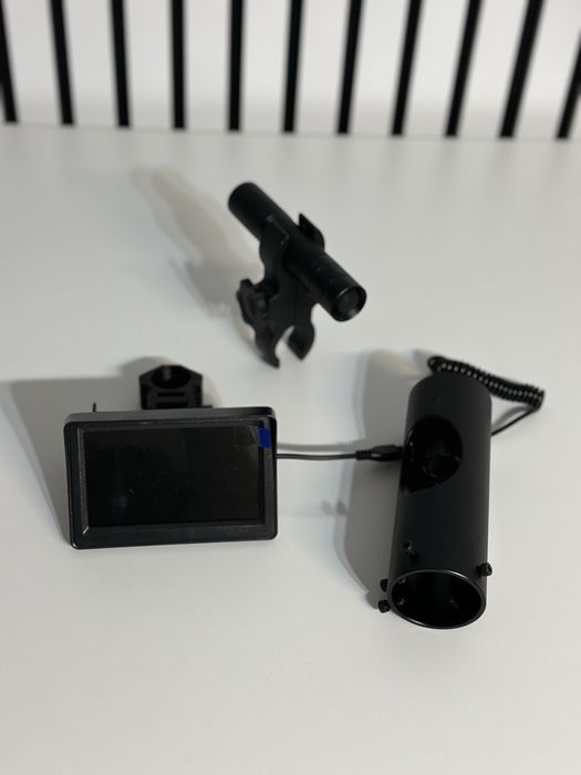 Camera Pentru Luneta Cu Vizibilitate Noctura Ecran Lcd Prinderi Lanterna Infrarosu Lentile Hd