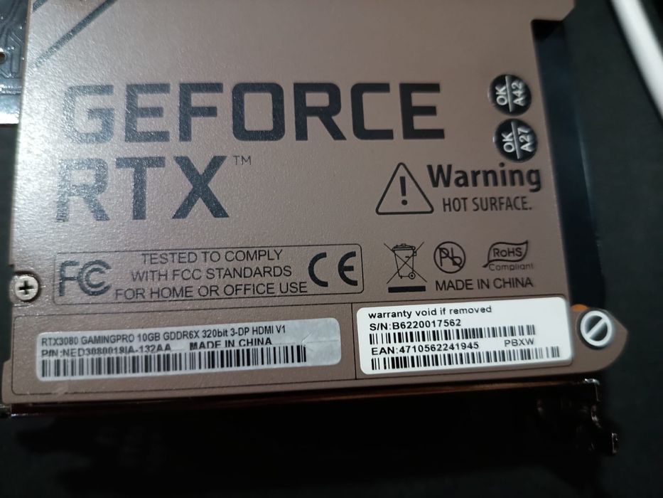 Компьютер RTX 3080 I5 11400