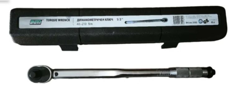 Динамометричен Ключ AUTO PRACTIC 1/2", 40-210 Nm – В Куфар