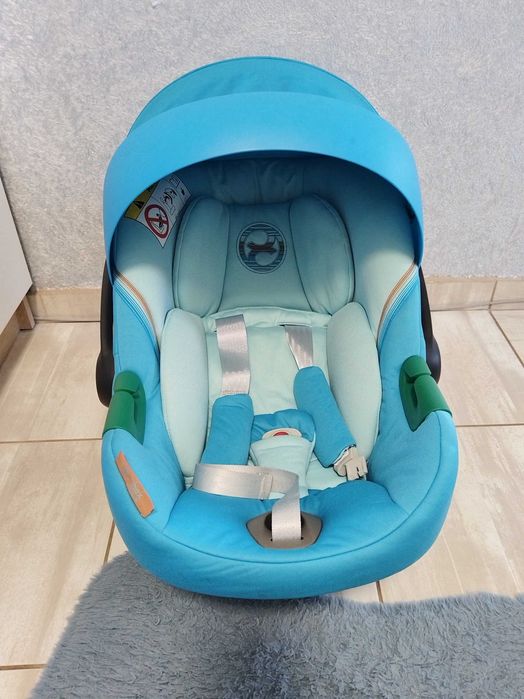 Стол за кола Cybex Aton S2 i-Size (0-13 кг.) Beach Blue