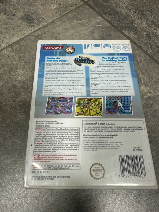 Nintendo Wii  Dance Mat килим + играта Family Trainer