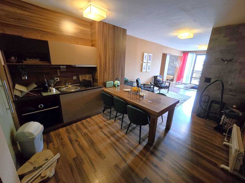 Просторен двустаен апартамент в St George Ski & Holiday, Банско