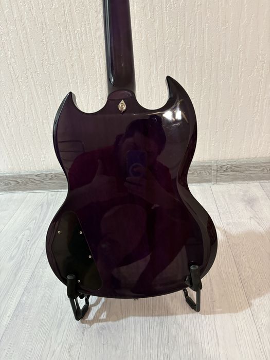 Epiphone SG modern figured purple (торг уместен)