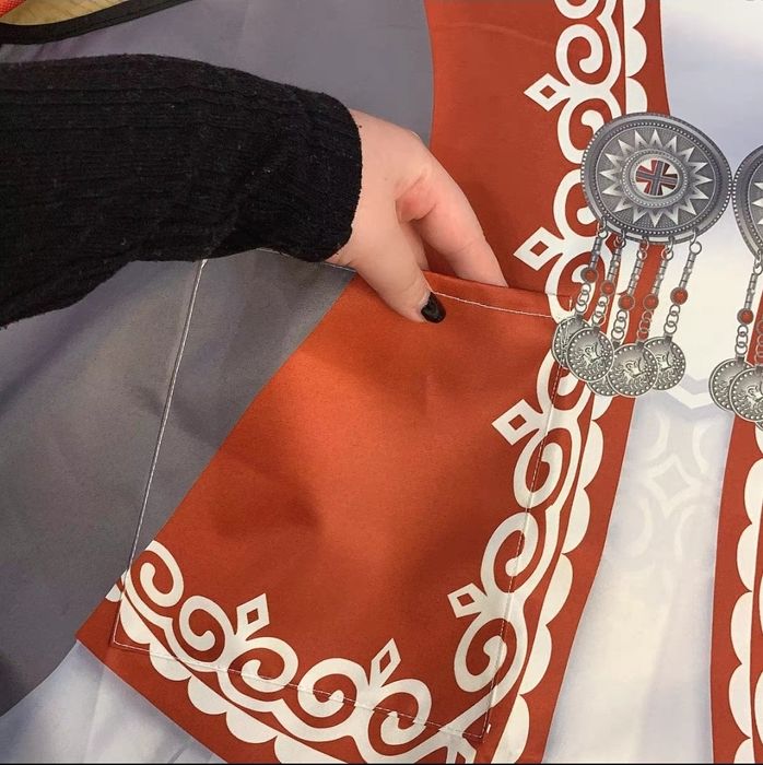 Фартук и рукавица для кухни.