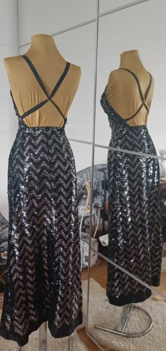 Rochie paiete deosebita vintage